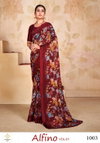Alfino Vol 1 By Shubh Shree Printed Chiffon Sarees Wholesale Shop In Surat
